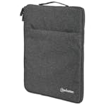 Manhattan Seattle Notebook 15.6" Sleeve Laptop Bag | Grey