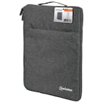 Manhattan Seattle Notebook 15.6" Sleeve Laptop Bag | Grey