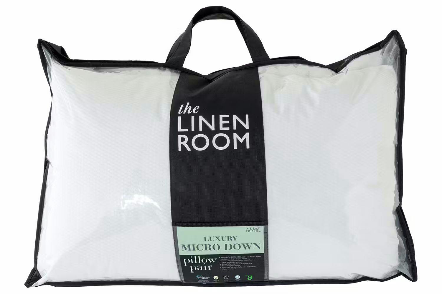 The Linen Room | Microdown Pillow Pair
