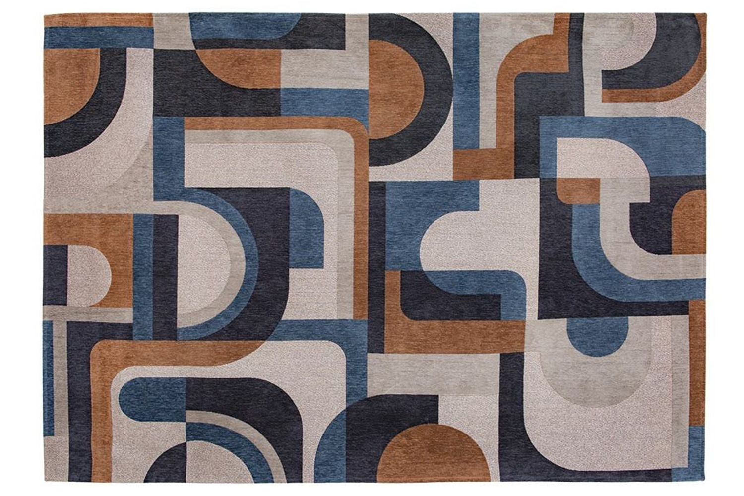 Louis De Poortere | Module Rug | Camel Blue | 240 x 340 cm