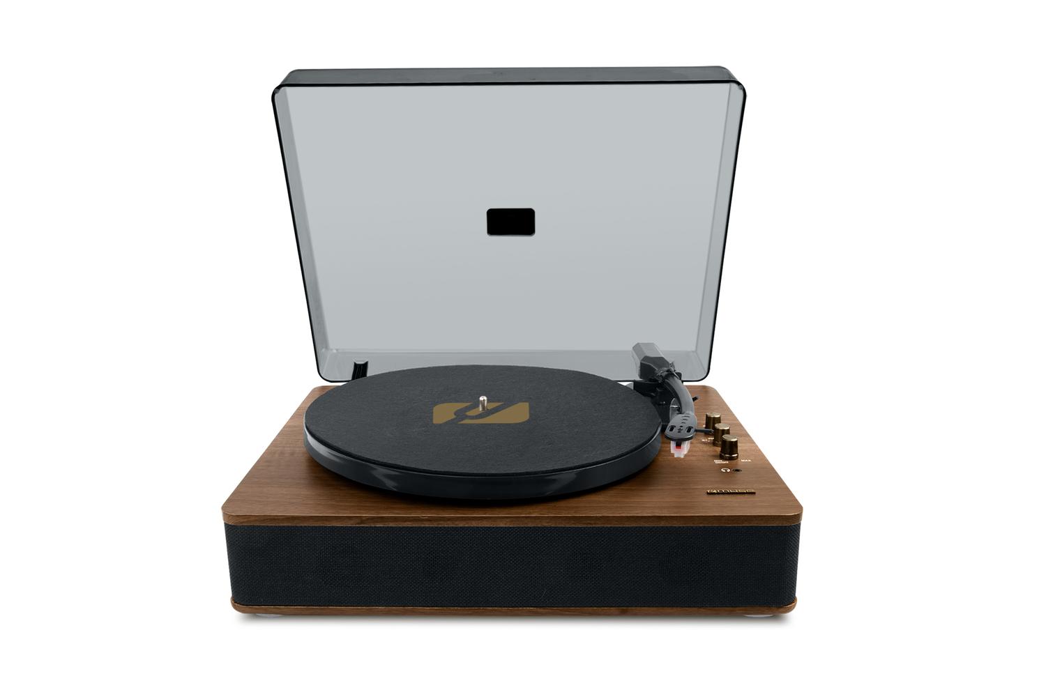 Muse Stereo Turntable | Wooden | Usb Port 2x5w
