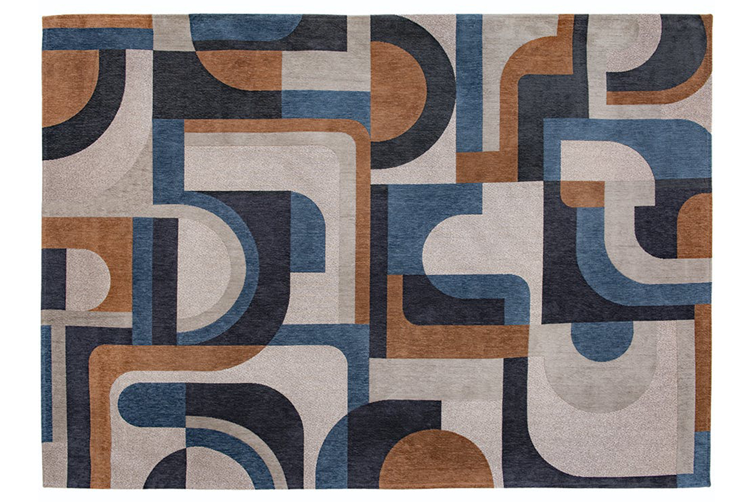 Louis De Poortere | Module Rug | Camel Blue | 170 x 240 cm