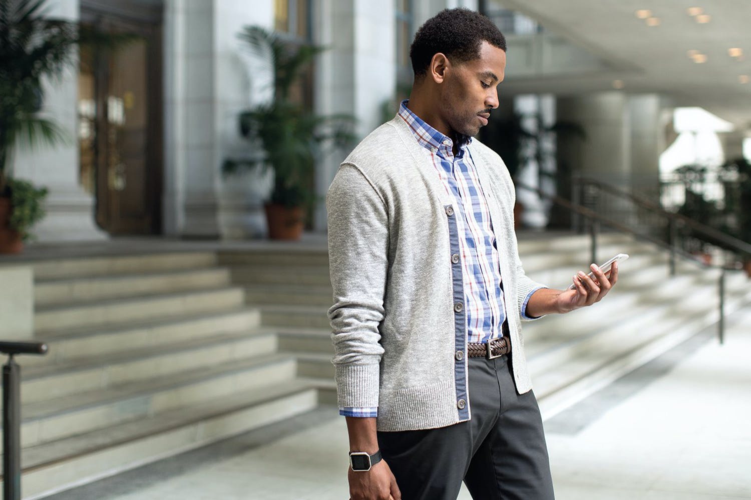 Fitbit Blaze Leather Band | Large | Black 