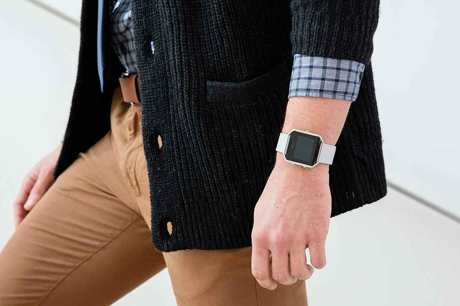 Fitbit Blaze Leather Band | Small | Grey 