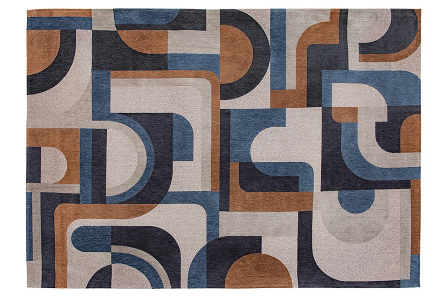 Louis De Poortere | Module Rug | Camel Blue | 200 x 280 cm