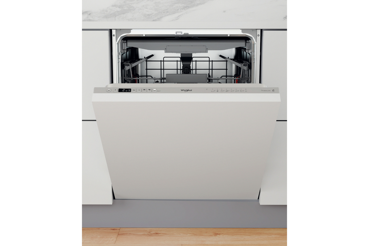 Whirlpool store dishwasher integrated