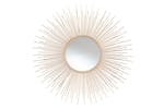 Starburst Round Wall Mirror | Gold