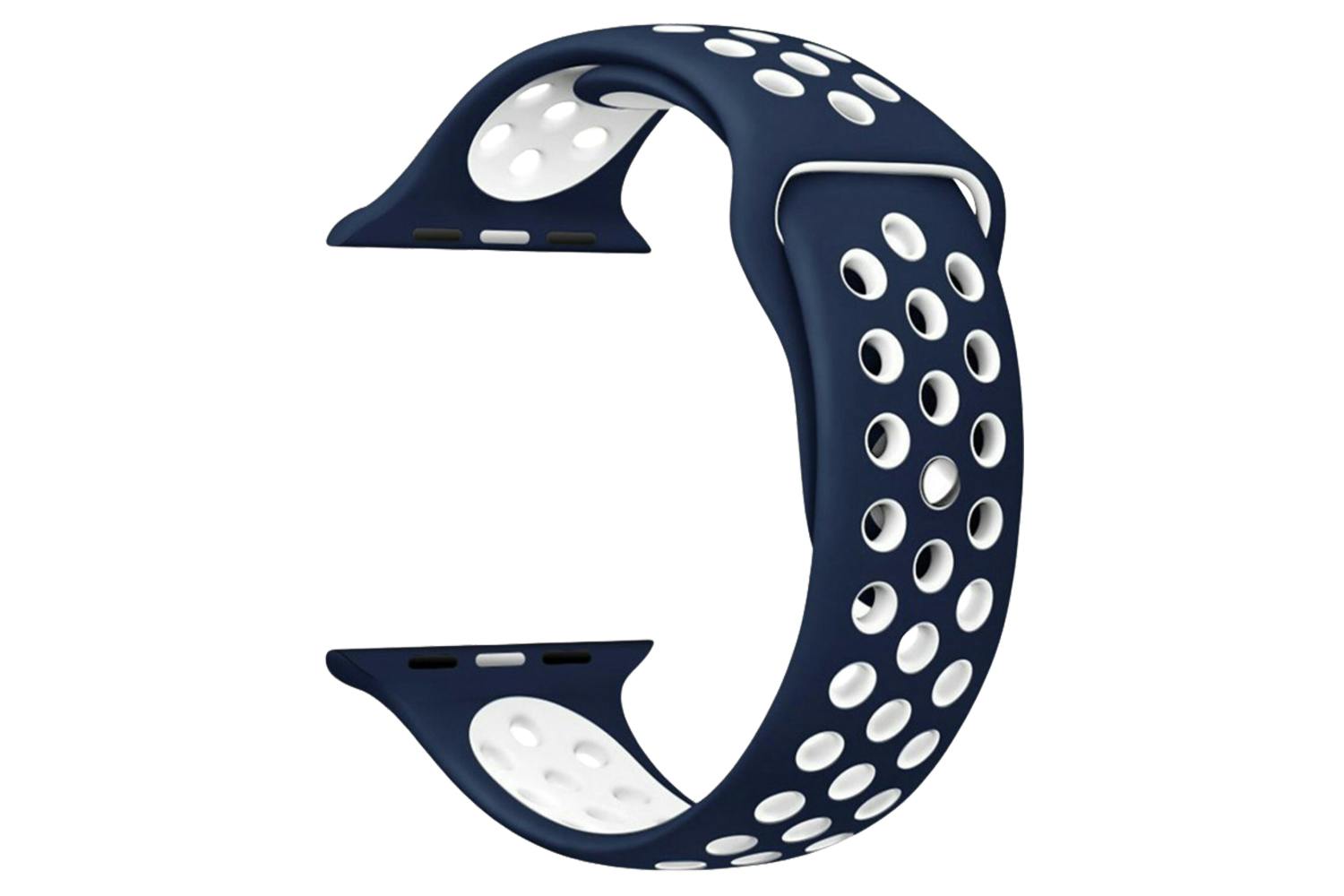 Ksix Interchangeable Silicone Strap | Blue/White