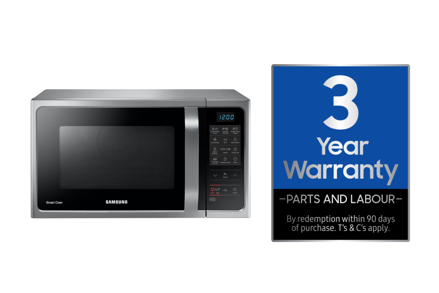 Samsung smart store convection microwave