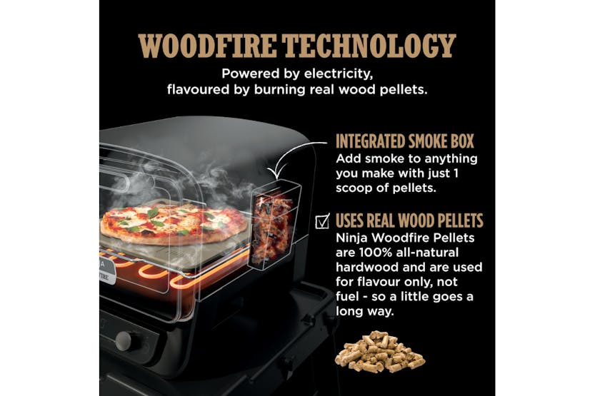 Ninja Woodfire Electric Outdoor Oven | OO101UK