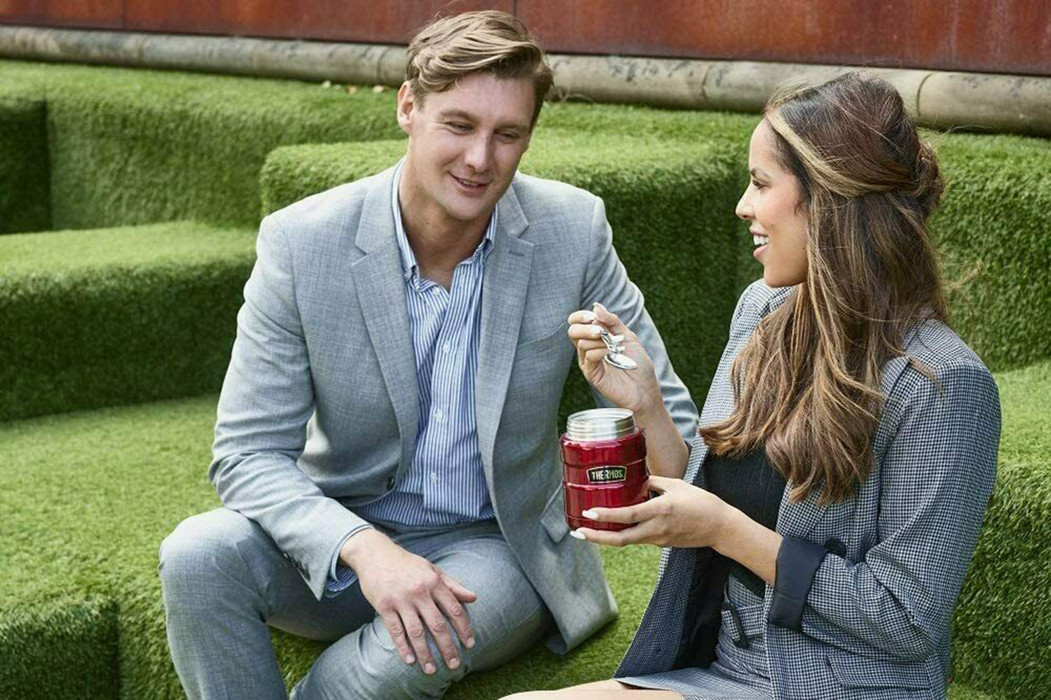 Thermos 710ml Stainless King Food Flask | Red