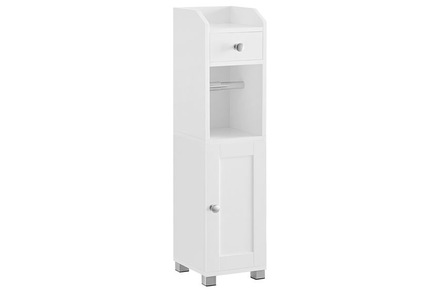 Vasagle BBC846P31 Closet with Toilet Paper Holder