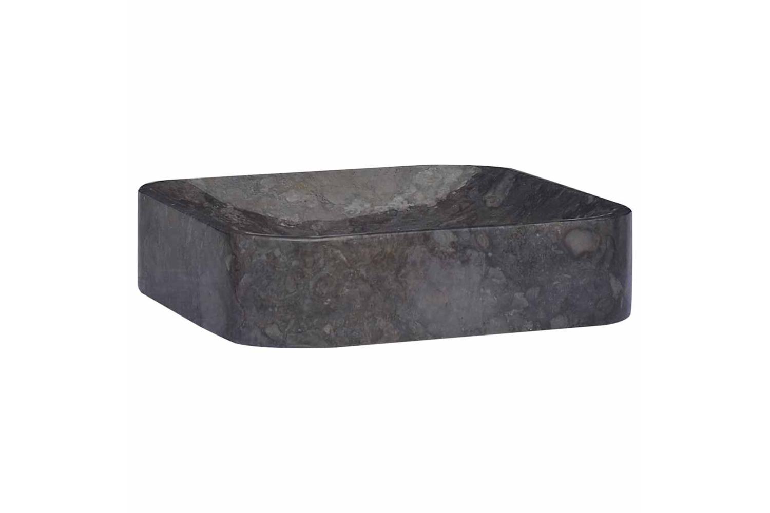 Vidaxl Sink Black 40x40x10 Cm Marble