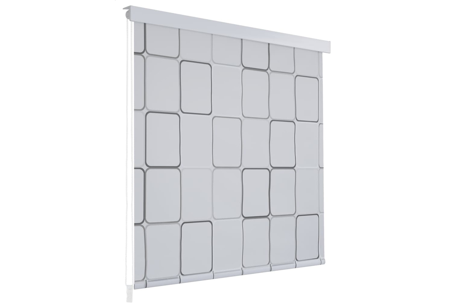 Vidaxl Shower Roller Blind 100x240 Cm Square