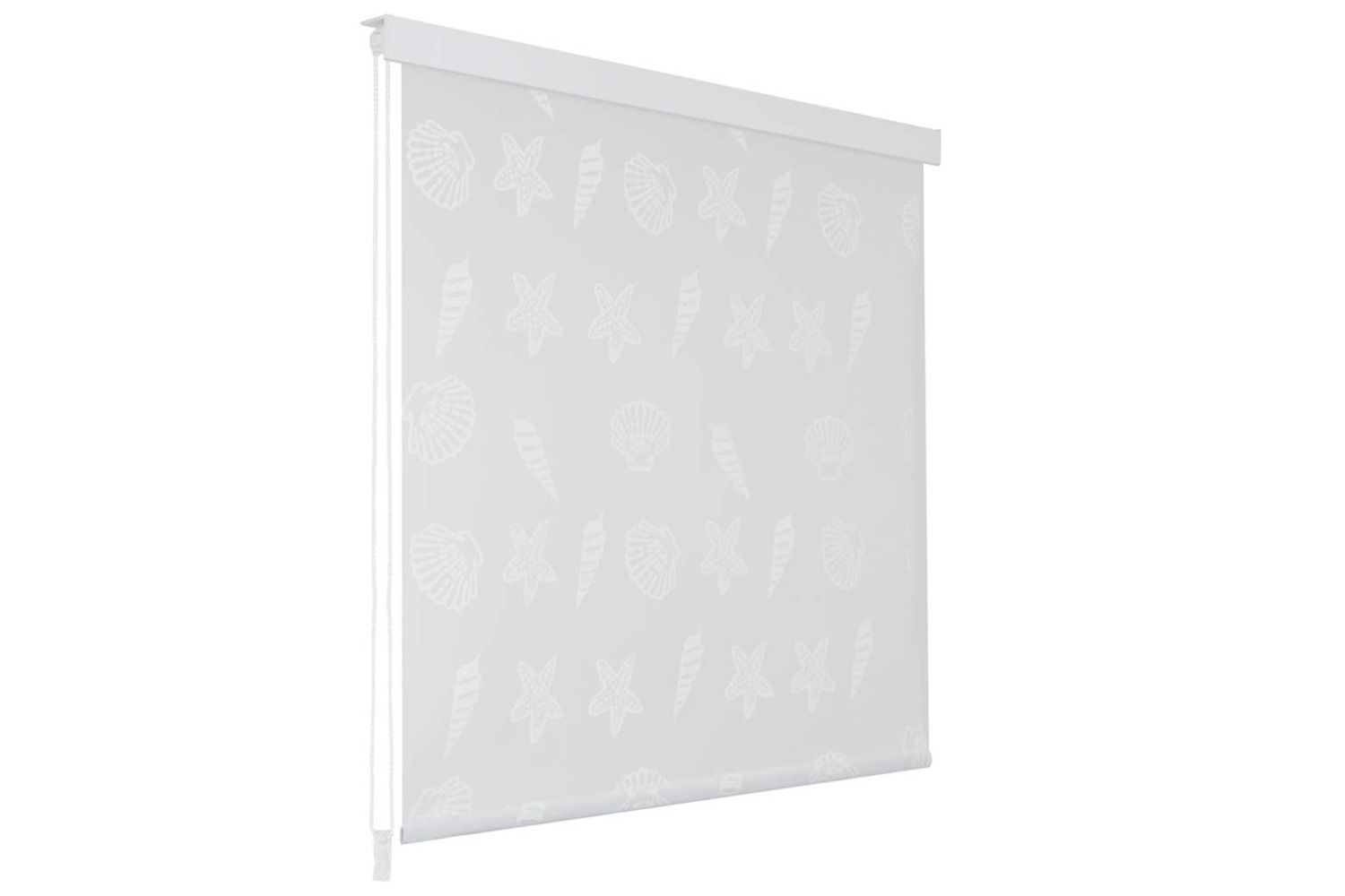 Vidaxl Shower Roller Blind 80x240 Cm Sea Star