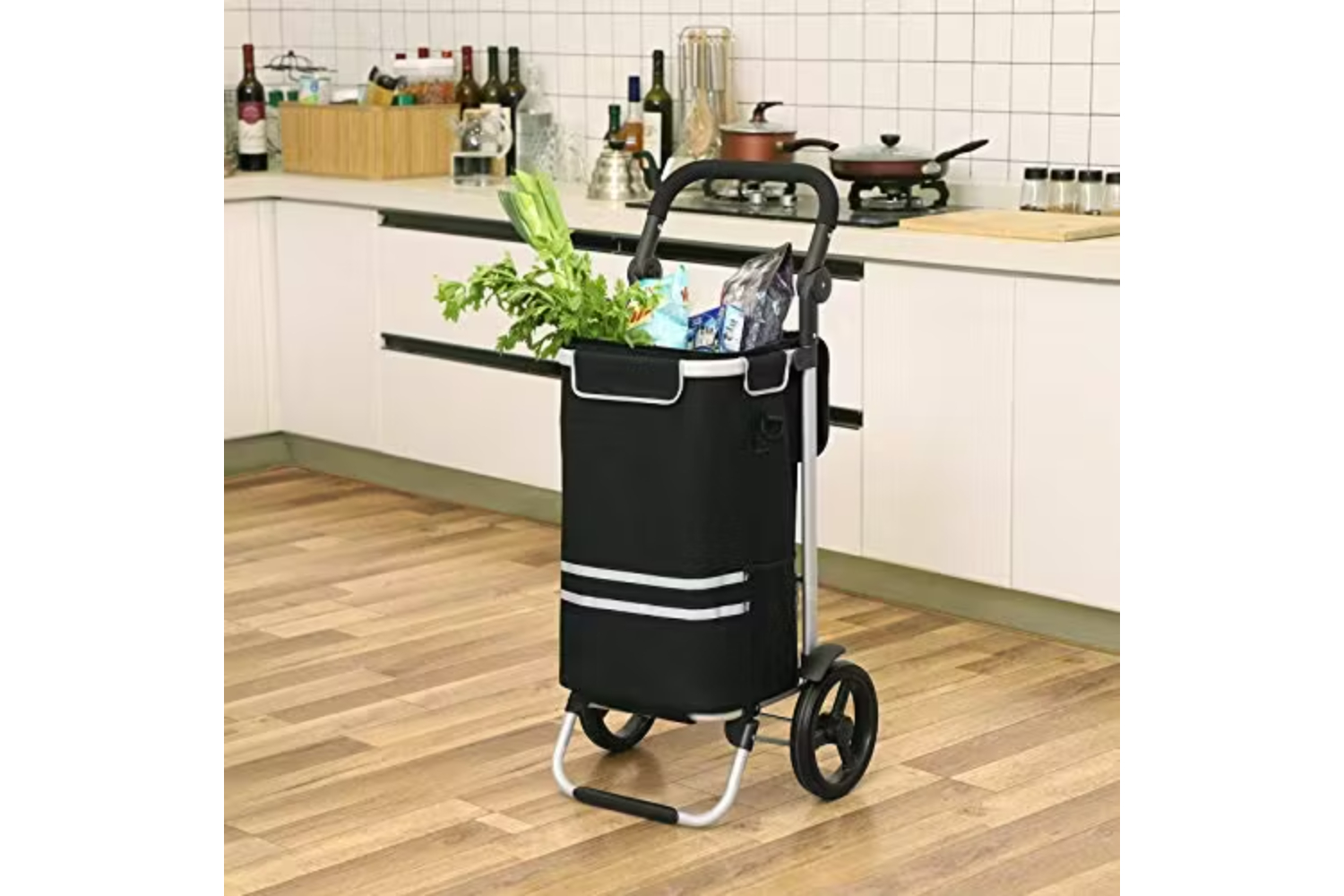 Songmics KST03BK 35 L Shopping Trolley | Black