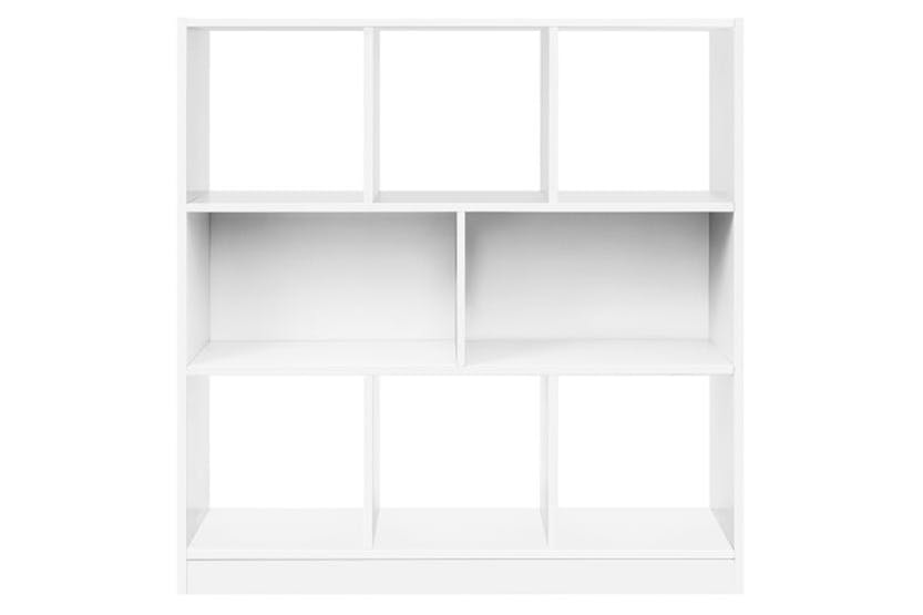 Vasagle LBC52WT Bookcase 8 Compartments | White