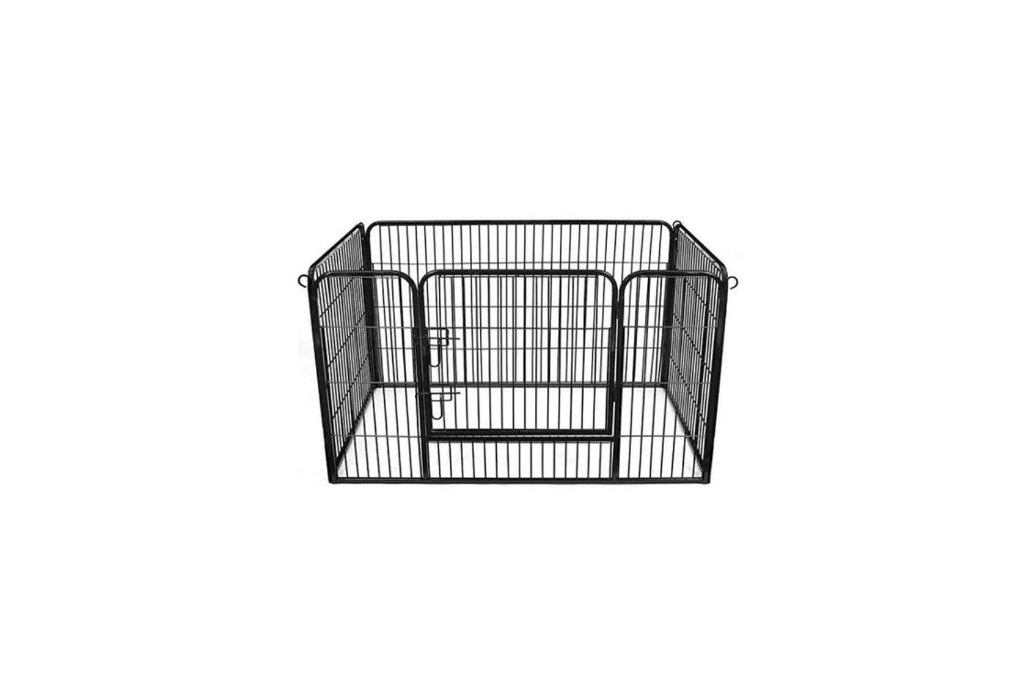 Feandrea PPK04BK Free Run Gate for Dogs