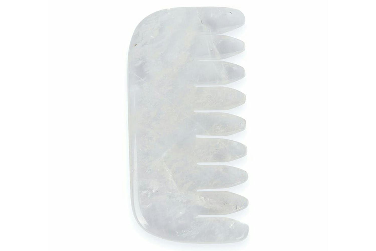 White Lotus PR242 Clear Quartz Crystal Comb