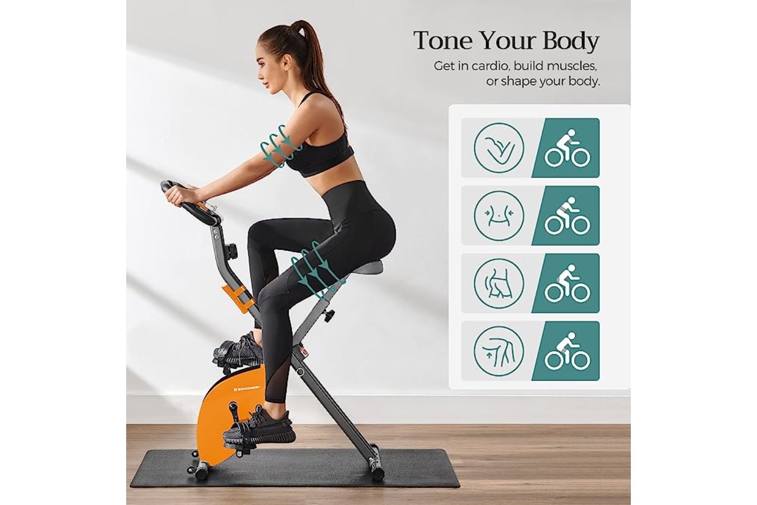 Fold up best sale recumbent bike