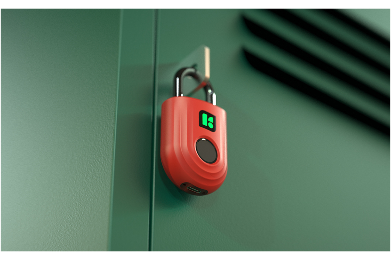 Igloohome SP3 Smart Padlock Lite | Red