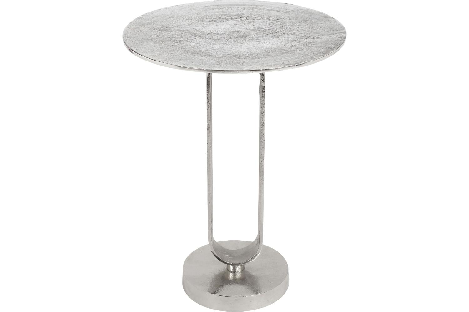 Metal Side Table | Silver