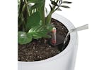 Lechuza Planter Rondo 32 All-in-one High-gloss White 15780