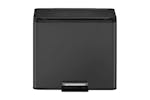 Eko Pedal Bin Essential 2x15 L Black