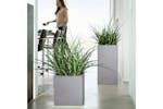 Lechuza Planter Canto Stone 30 High All-in-one Stone Grey