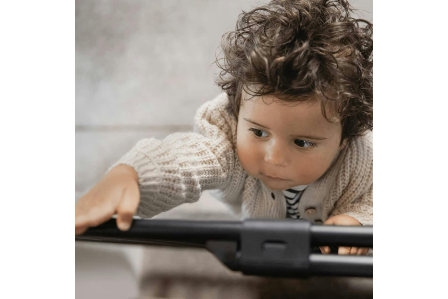 Fenss 435942 Safety Gate Safedoor Black 75.5-116 Cm