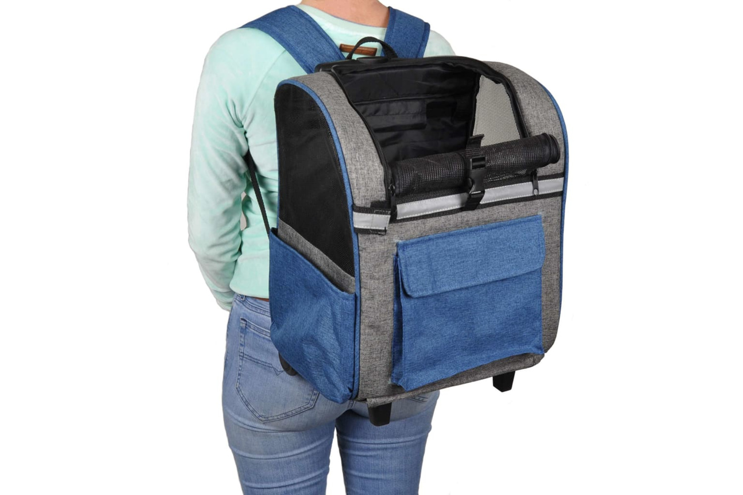 Flamingo 423123 2-in-1 Pet Trolley & Backpack Kiara 517743