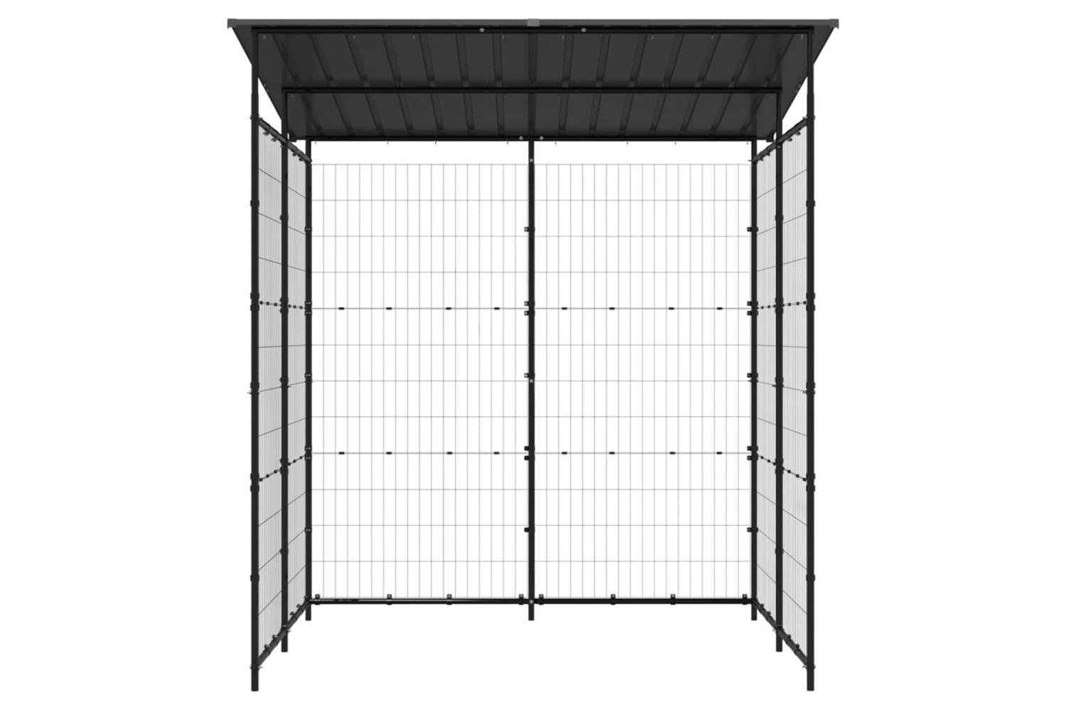 vidaXL 150780 Bicycle Shed 190x190x222cm Steel Black