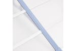 Vidaxl Door Canopy Grey And Transparent 396x90 Cm Polycarbonate
