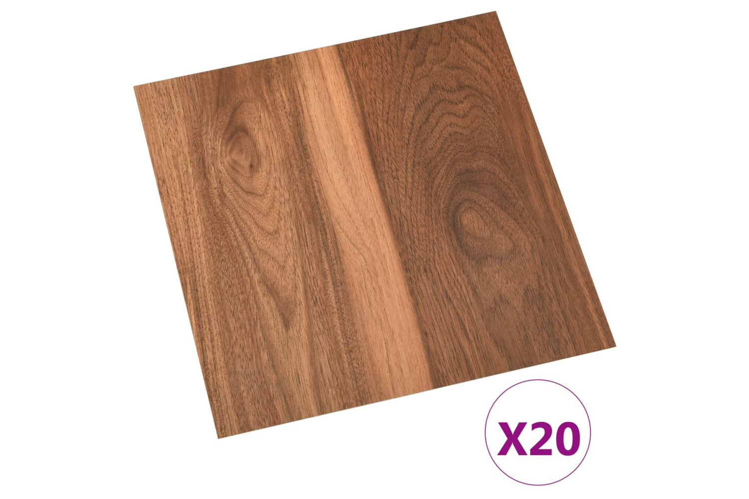 Vidaxl Self-adhesive Flooring Planks 20 Pcs Pvc 1.86 M² Brown