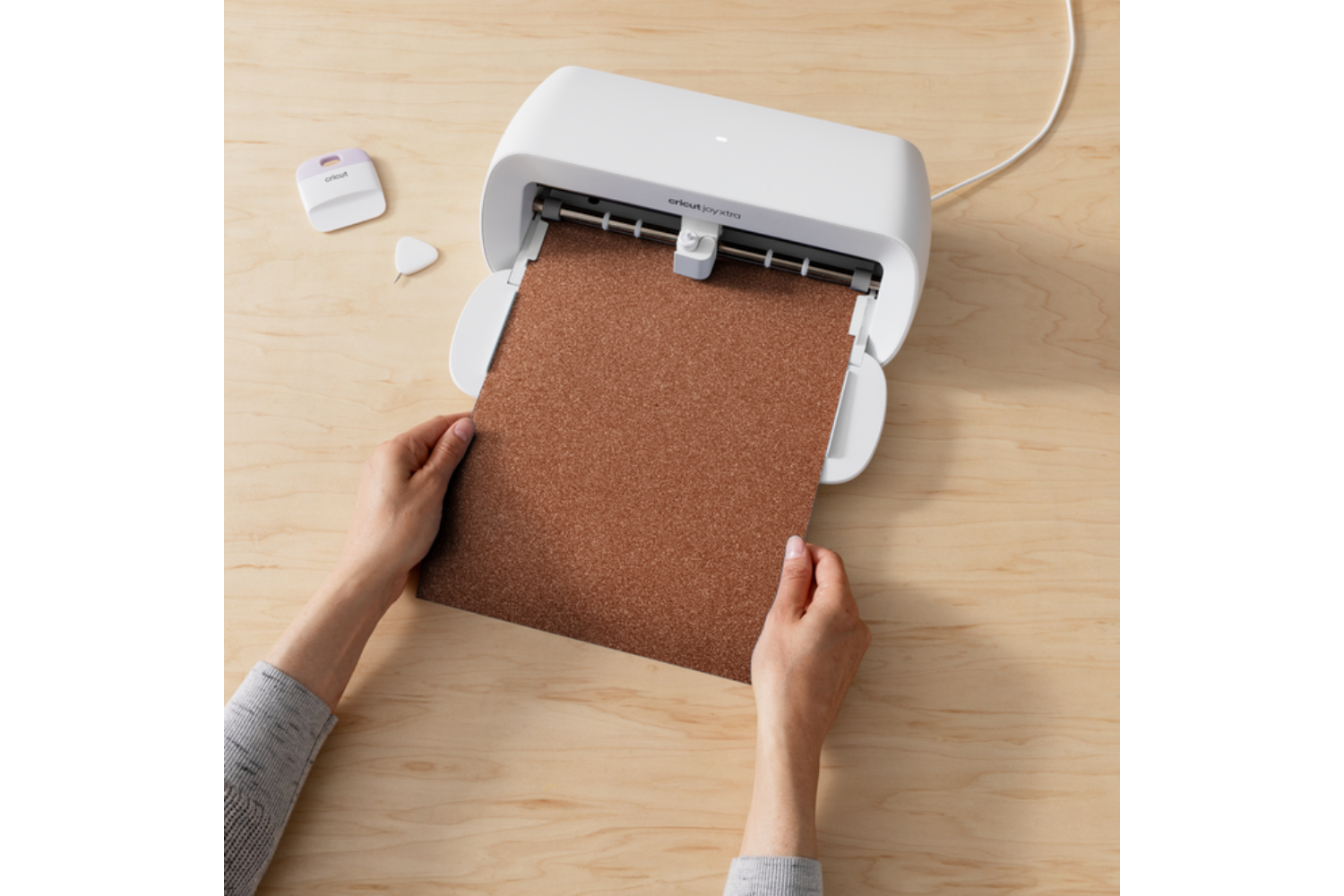 Cricut Joy Xtra 9.5" x 12" Prismatic Glitter Smart Iron-On Sea Sparkle Sampler