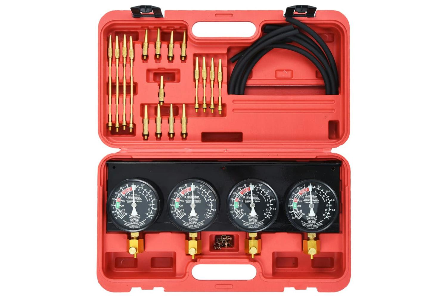 vidaXL 210562 Carburetor Vacuum Synchronizer Gauge Tool Kit