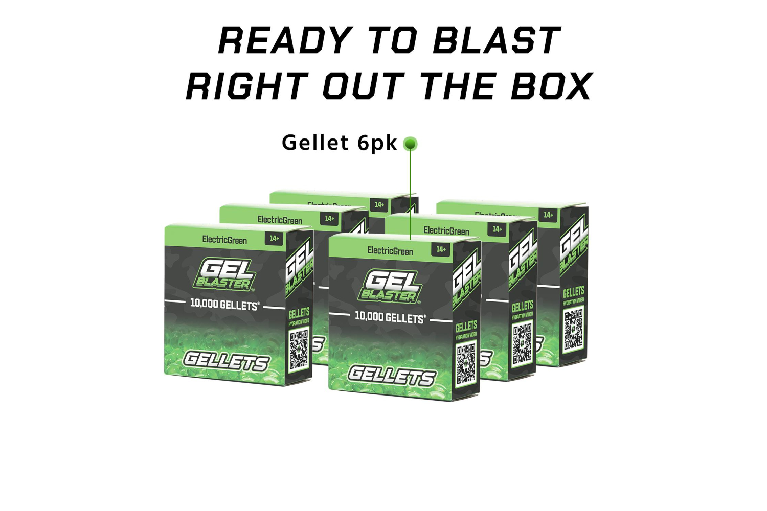 Gelblaster Gellet | 6 Pack