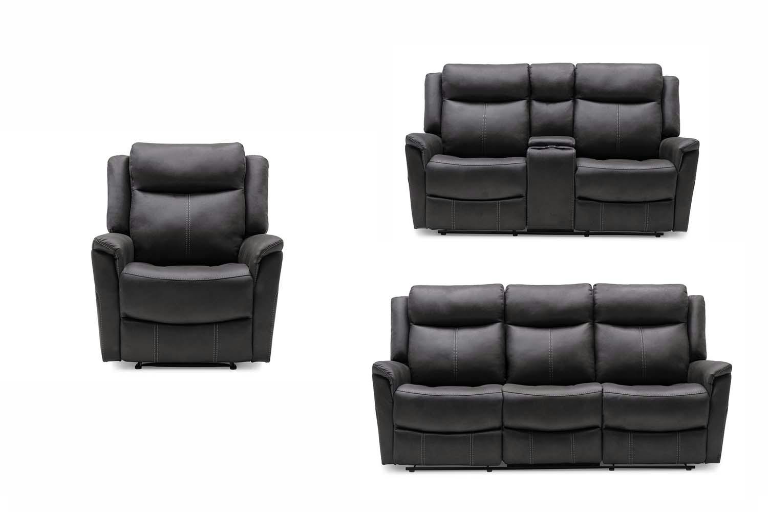 Falkon Recliner Bundle  | 3 Seater | 2 Seater with Console | Armchair