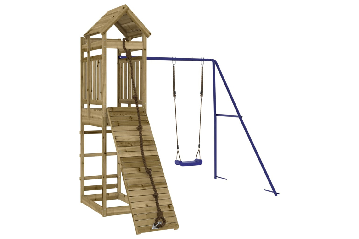 vidaXL 3156945 Outdoor Playset Impregnated Wood Pine
