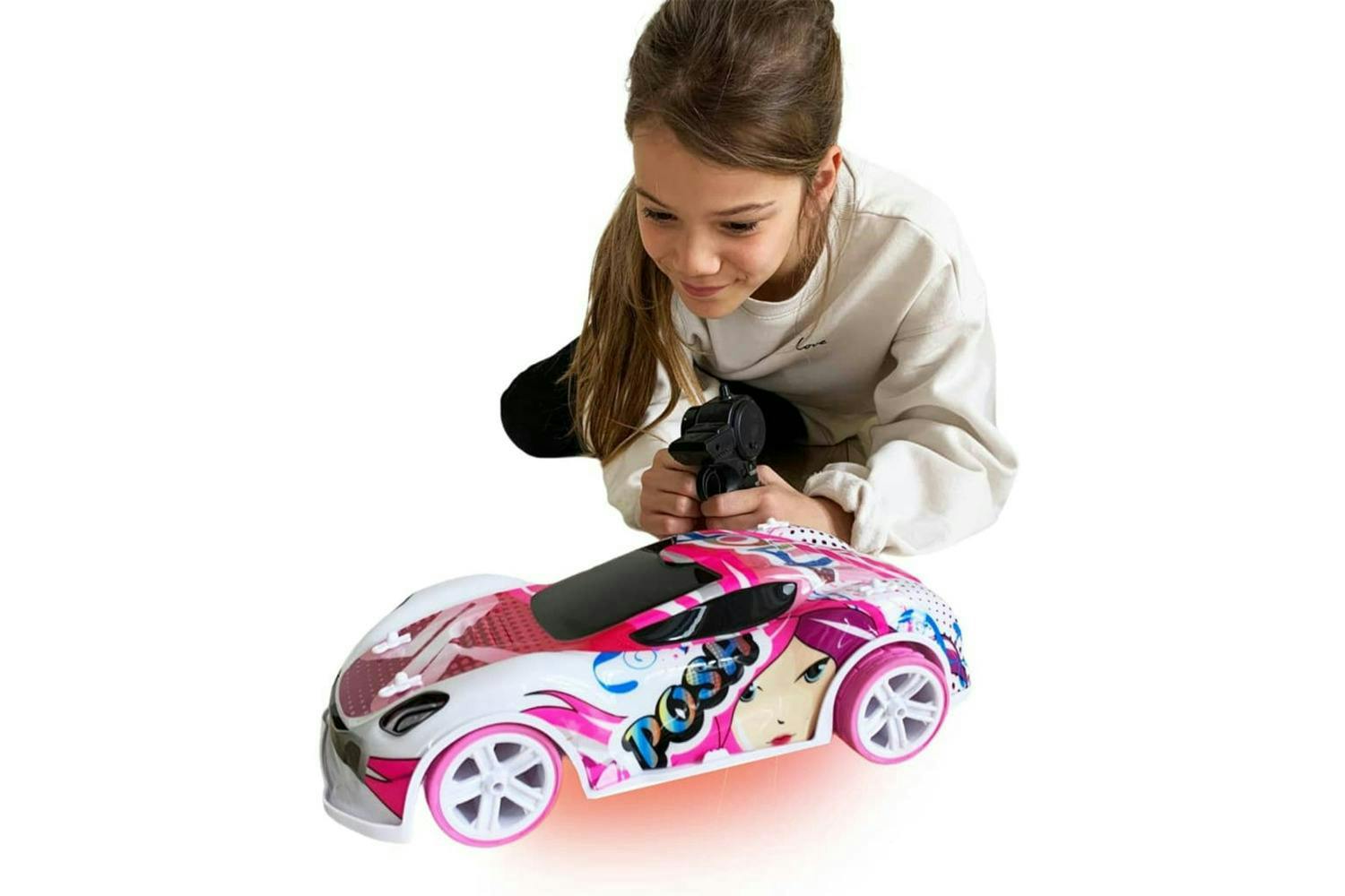 Exost 439692 Radio-controlled Toy Racecar Lighting Amazone Pink 1:14