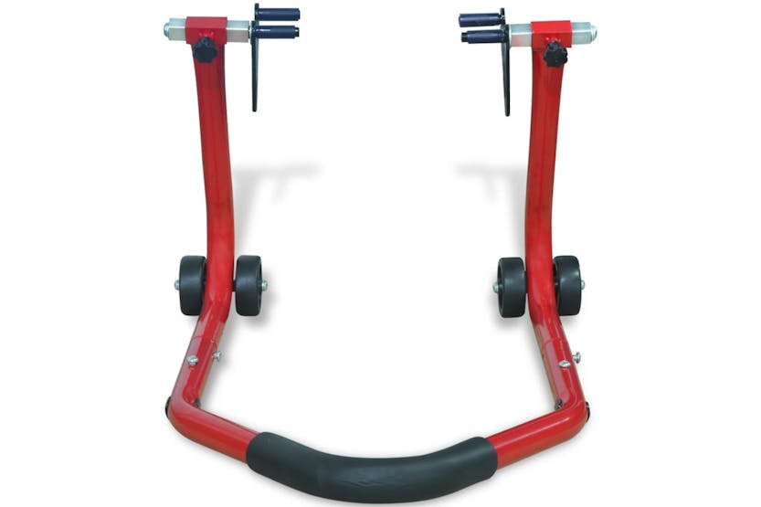 Vidaxl 141969 Motorcycle Front Stand Red