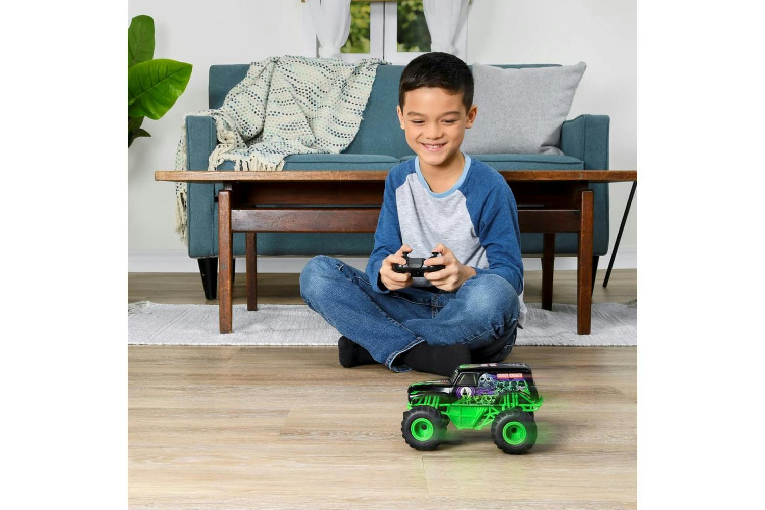 Monster Jam 427658 Truck Grave Digger With Rc 1:24