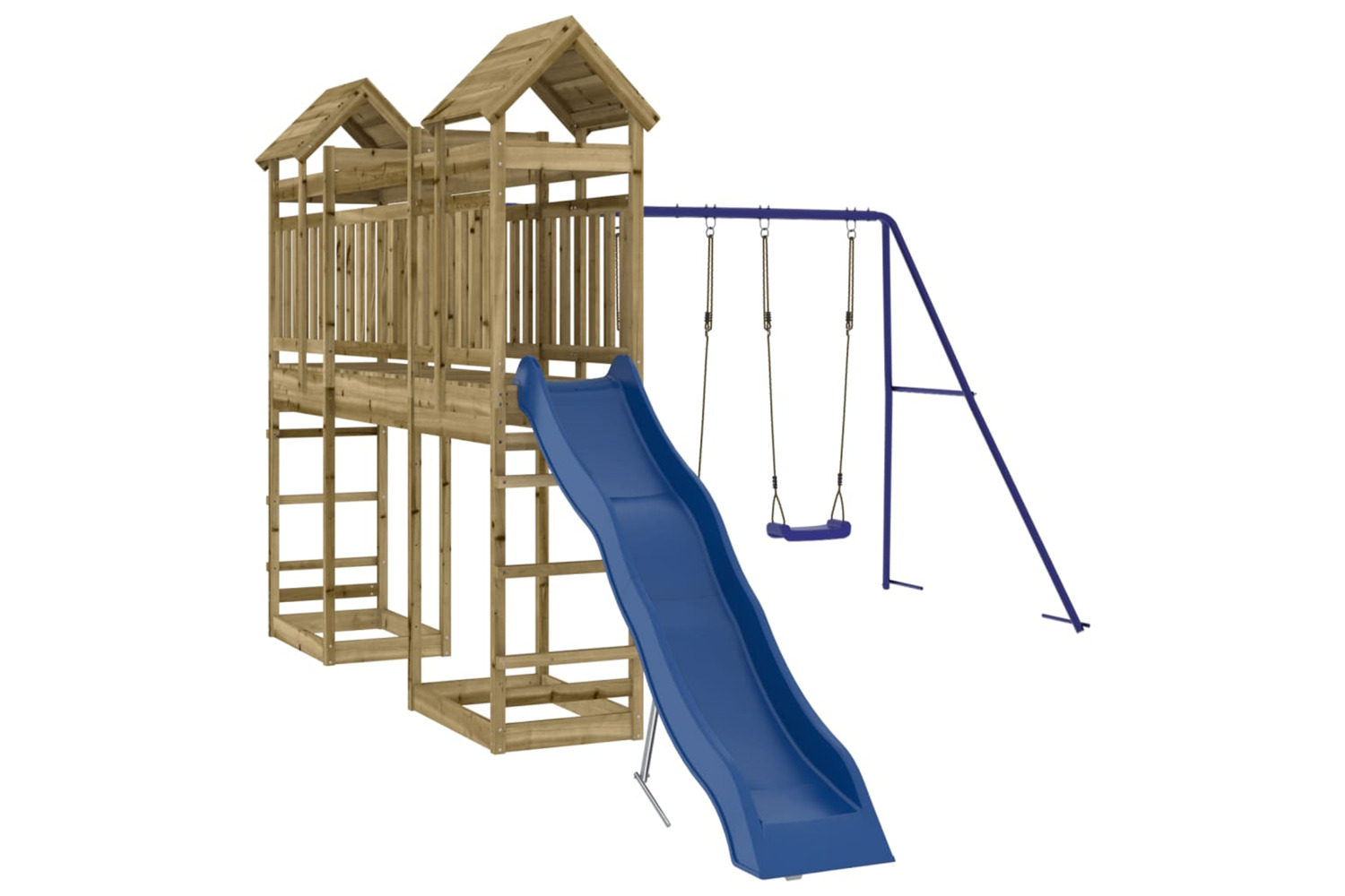 Vidaxl 3156957 Outdoor Playset Impregnated Wood Pine