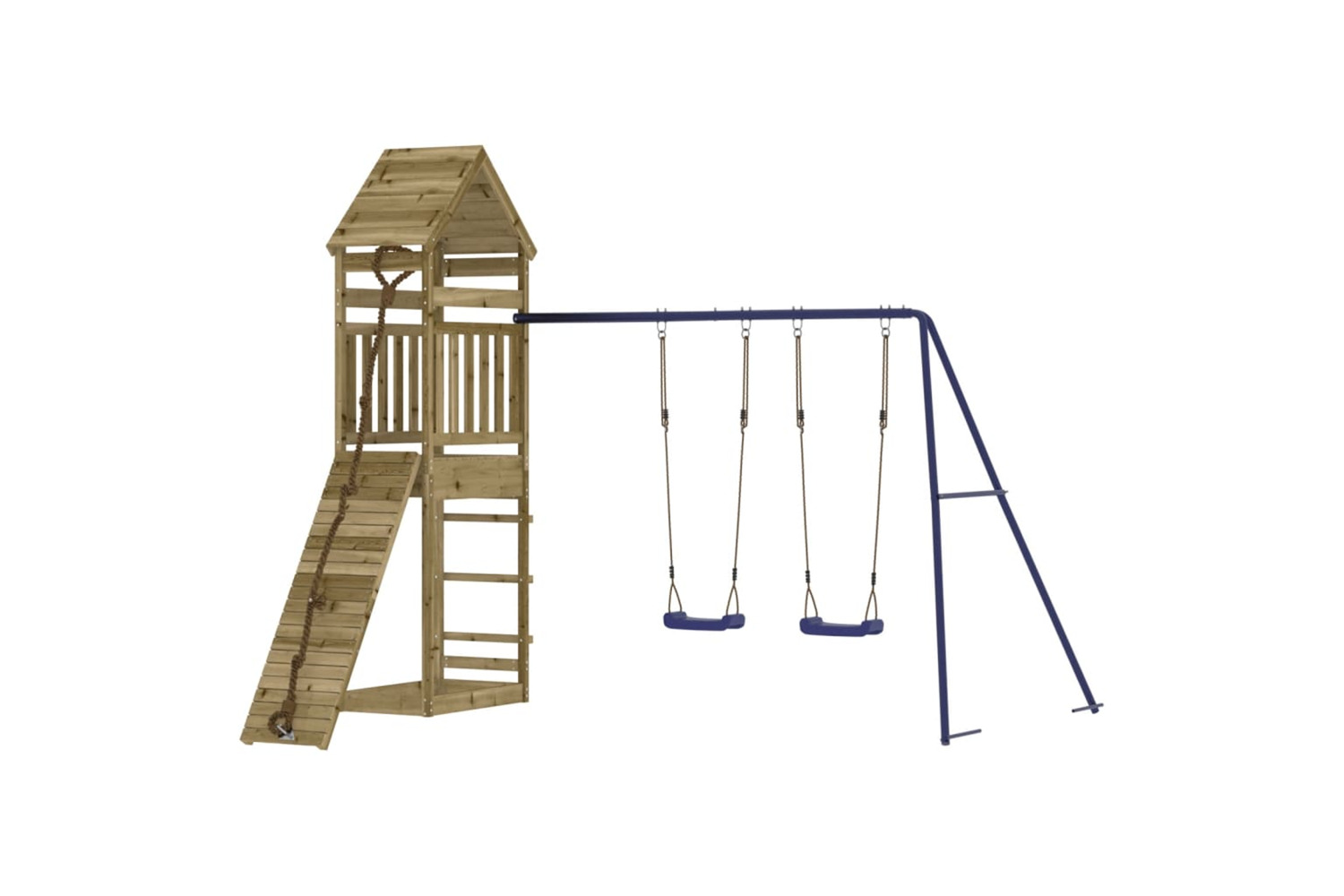 vidaXL 3156906 Outdoor Playset Impregnated Wood Pine