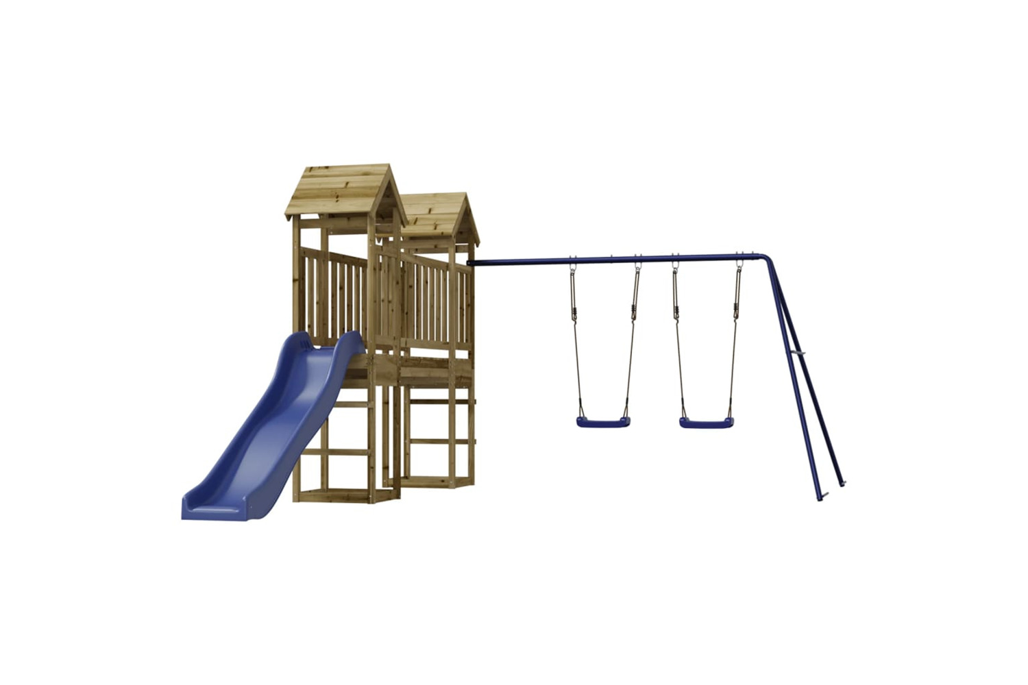 Vidaxl Outdoor Playset Impregnated Wood Pine