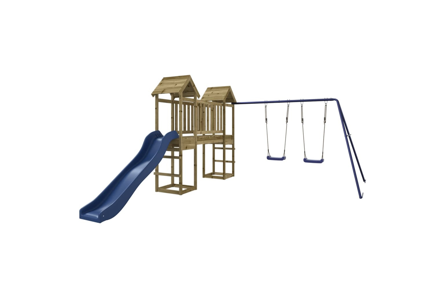 Vidaxl Outdoor Playset Impregnated Wood Pine