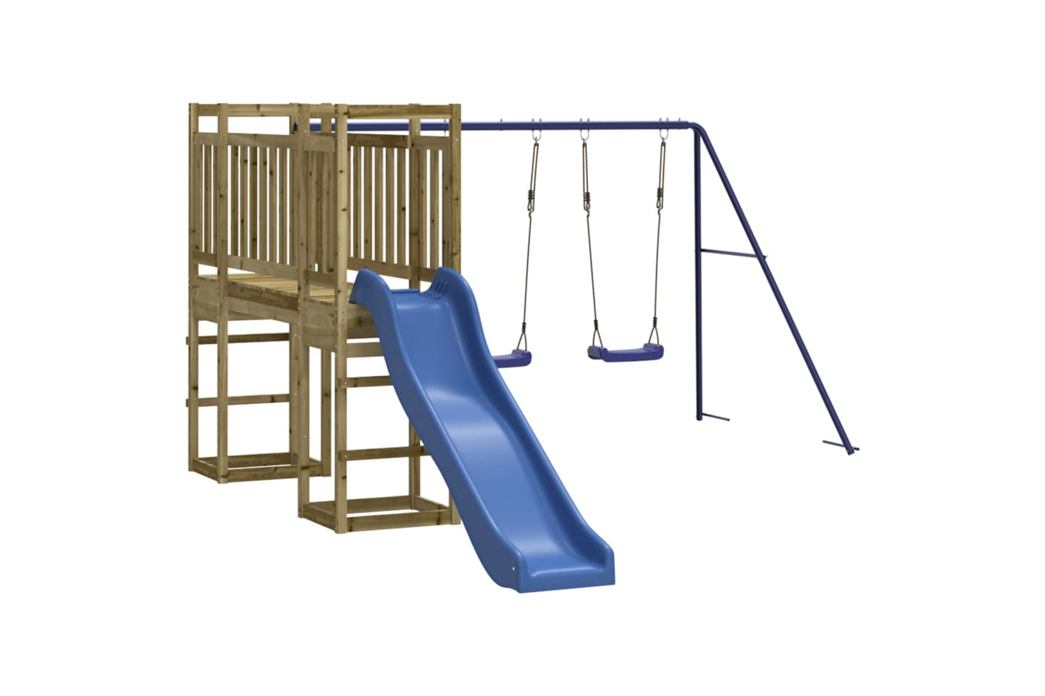 Vidaxl Outdoor Playset Impregnated Wood Pine