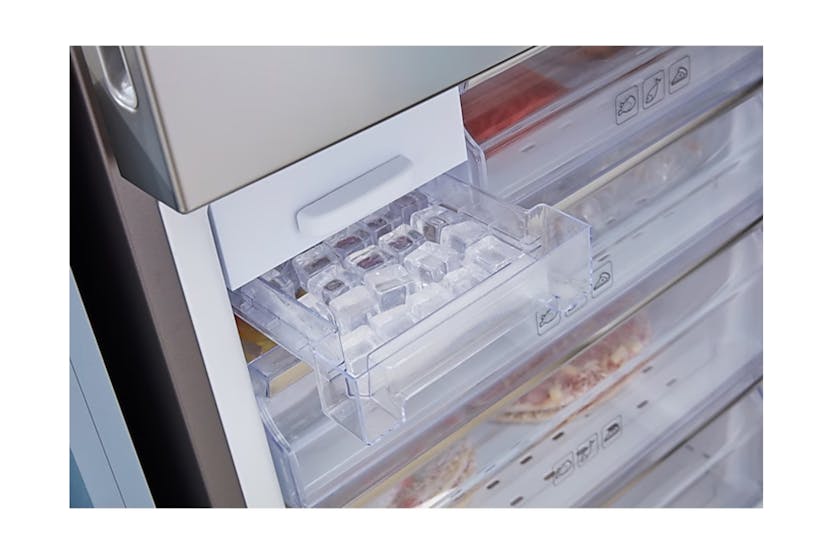 Samsung Series 6 Classic Fridge Freezer with Non-Plumbed Water Dispenser RL4363SBASL/EU - Aluminium