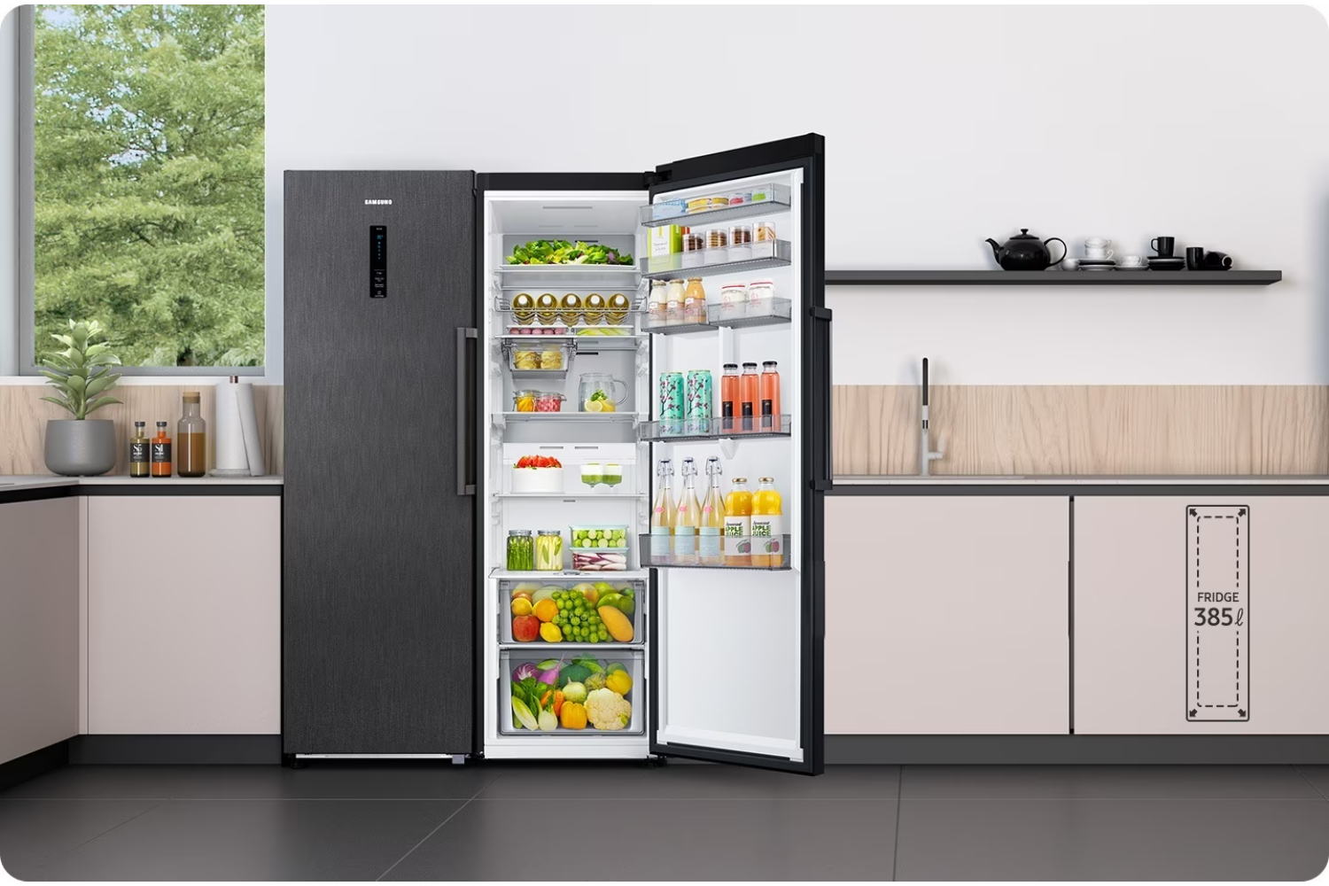 Samsung larder fridge online with water dispenser