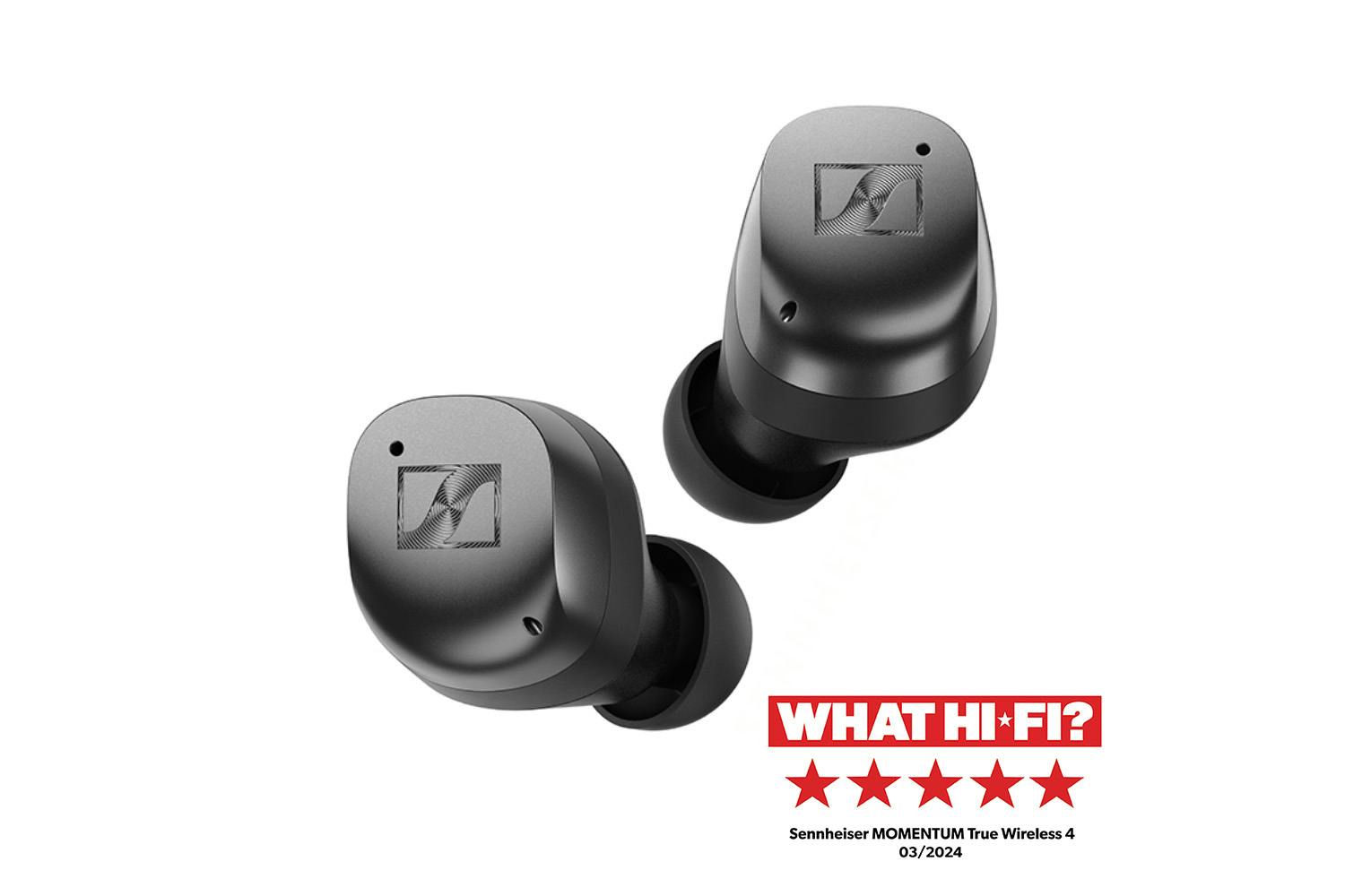 Sennheiser Momentum True Wireless 4 In-Ear Earbuds | Black Graphite | 700365